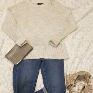 Warm & Cozy Pastel Blend Crewneck Sweater
